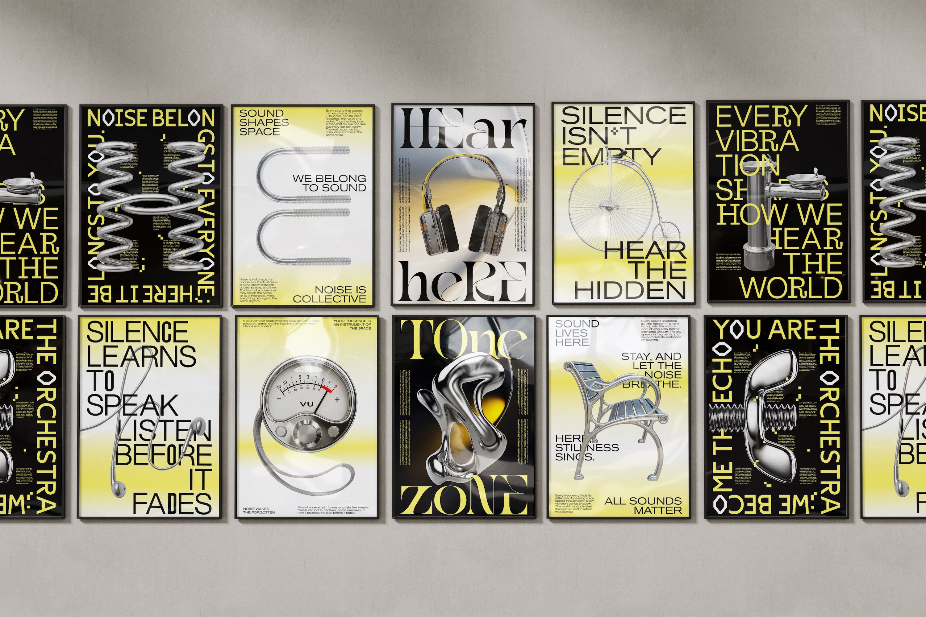 Hear Here Poster Series