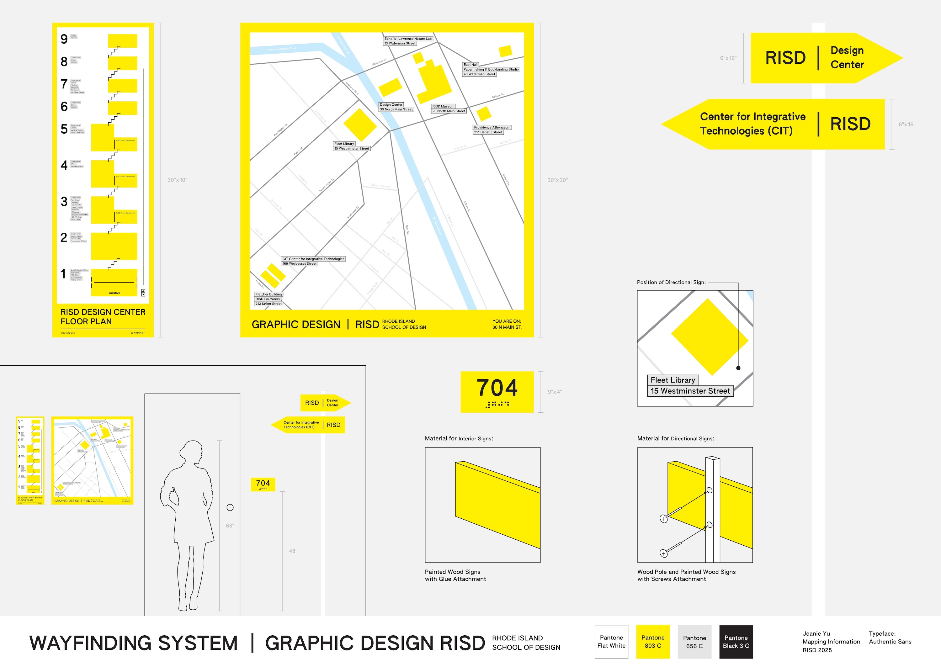 Wayfinding for GD RISD
